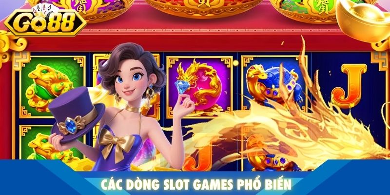 Các dòng game slot phổ biến